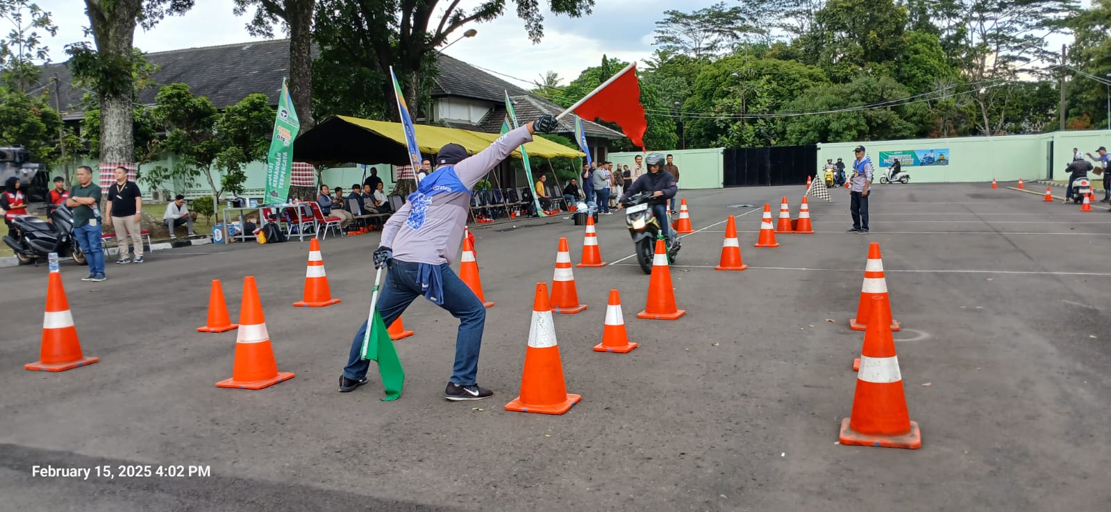 Defensive Riding Training, OTO Group, Bandung, Jawa Barat, 15 Februari 2025