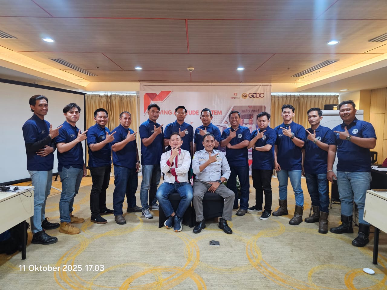 DDT LV Safety Talk, MHU, Samarinda, Kalimantan Timur, 11 Oktober 2025