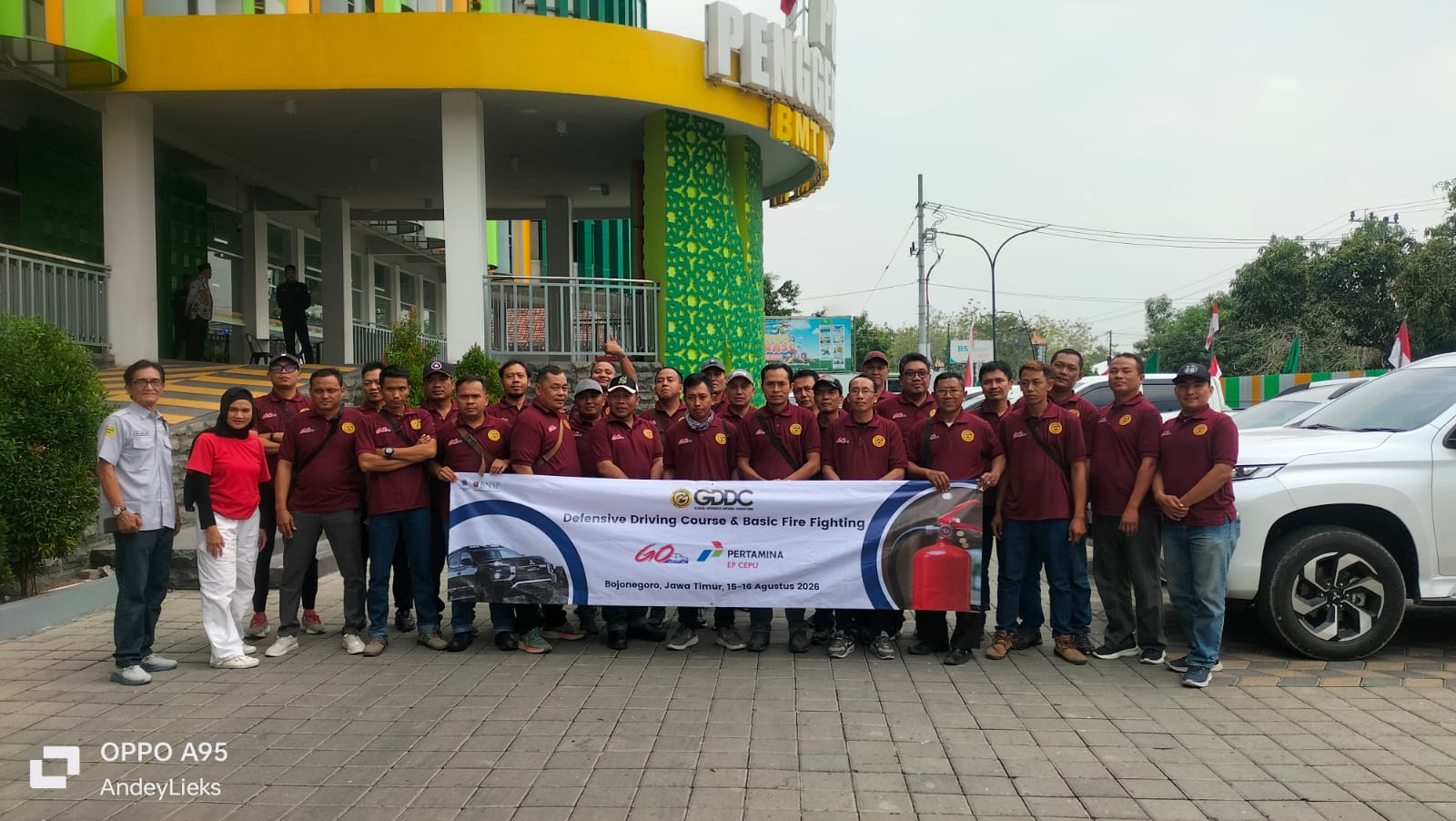 DDC LV 4WD & Basic Fire Fighting, PERTAMINA – Gorental Field Cepu, Jawa Timur, 15 & 16 Agustus 2026